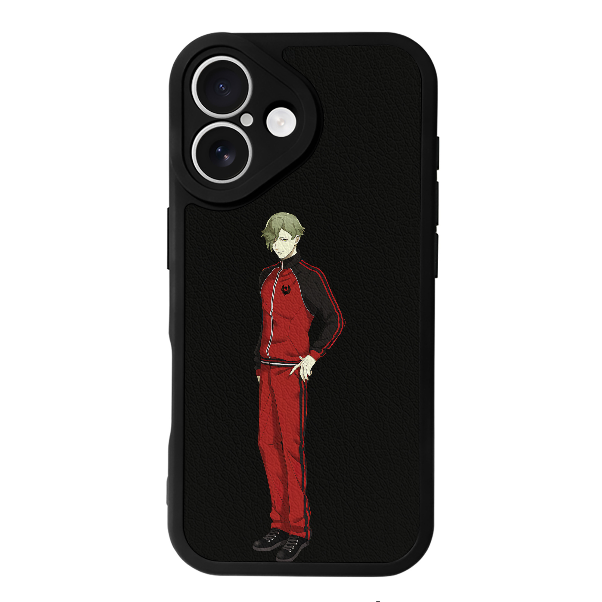 （画像用） 刀剣乱舞 Touken Ranbu 【iPhone 16シリーズ対応】シリコンスマホケース（レザー調） 材質：シリコン